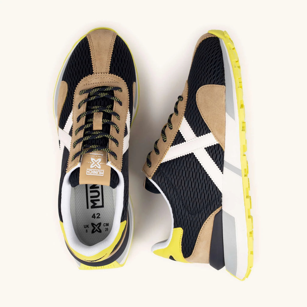 MUNICH Sapporo CLUB 197: blue trainers for men