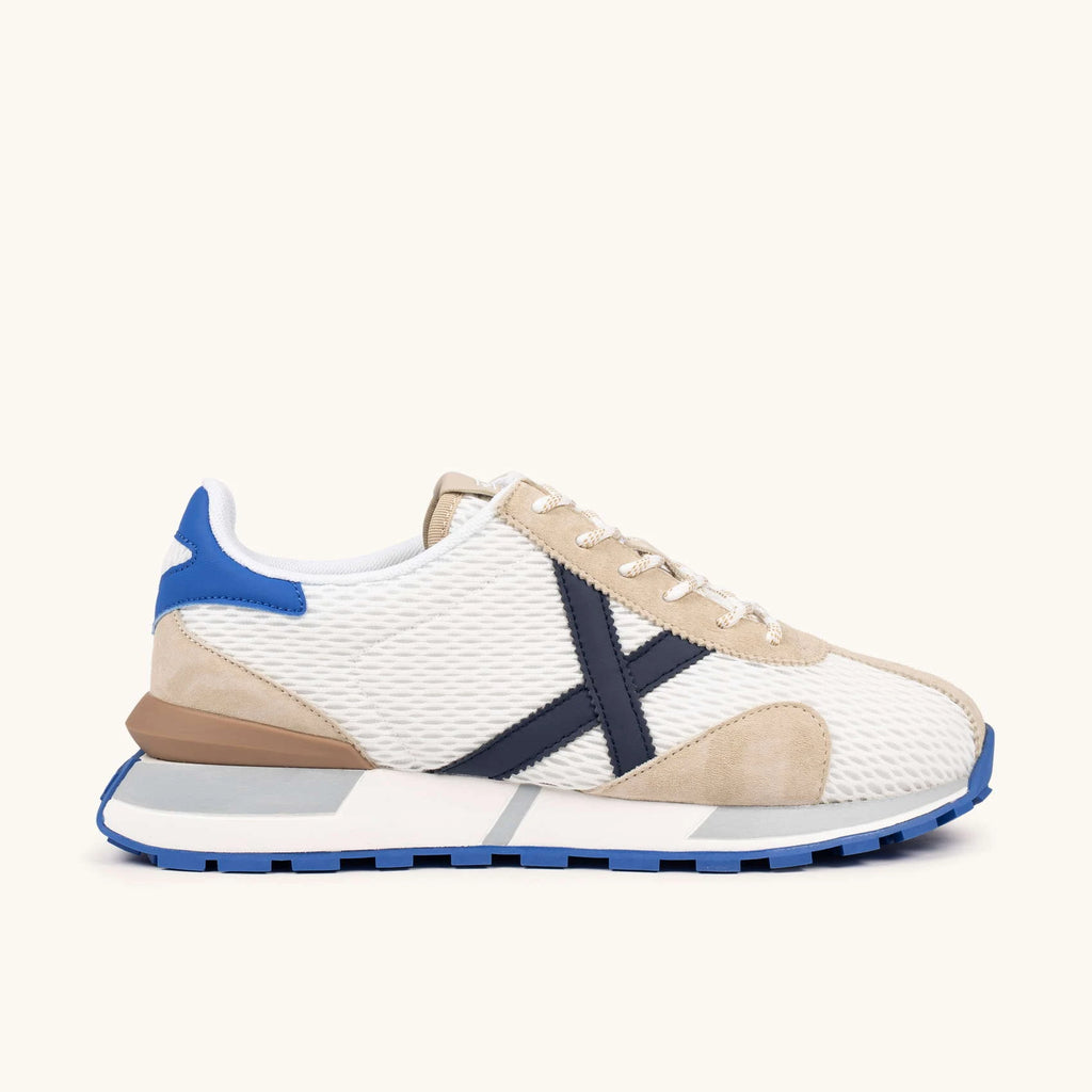 MUNICH Sapporo 200: white trainers for men