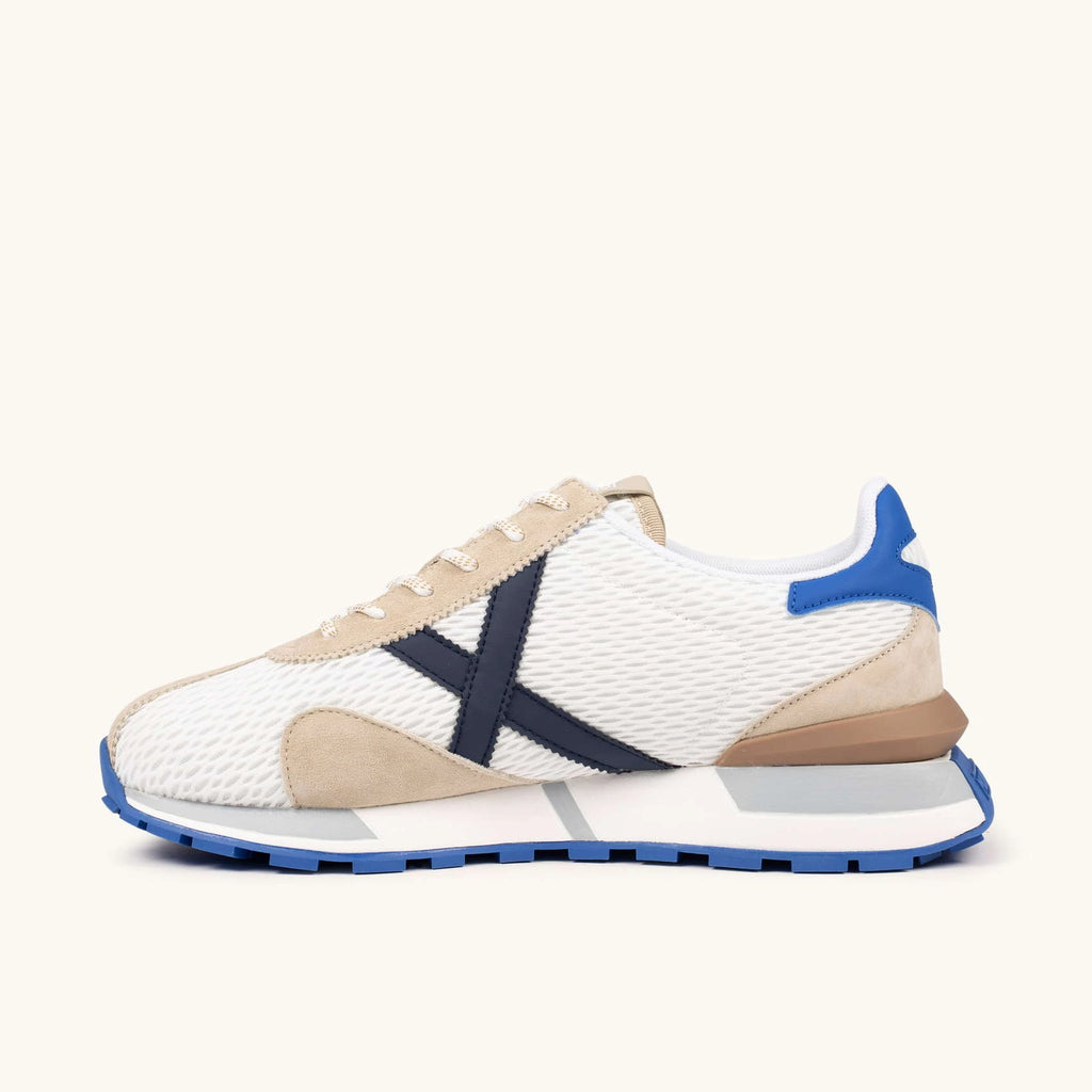 MUNICH Sapporo 200: white trainers for men