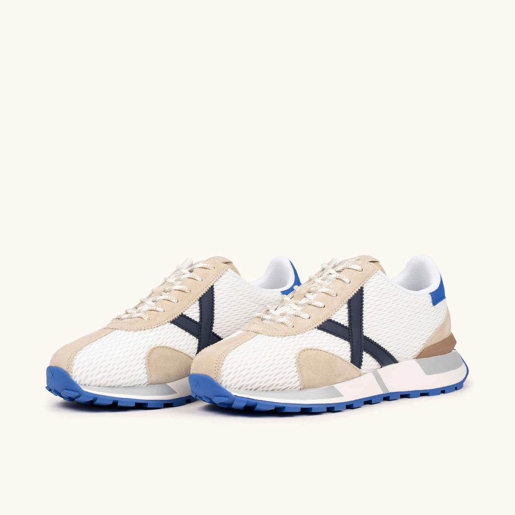 MUNICH Sapporo 200: white trainers for men