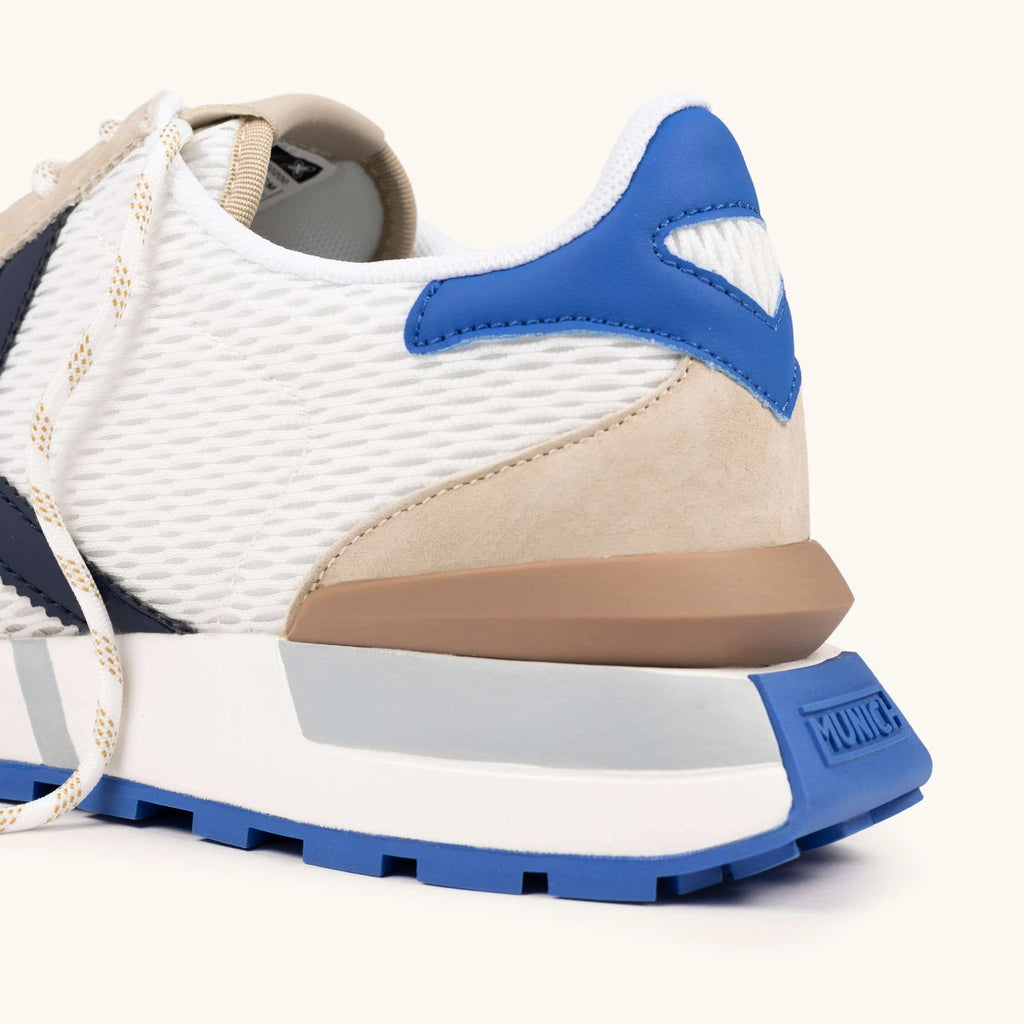 MUNICH Sapporo 200: white trainers for men