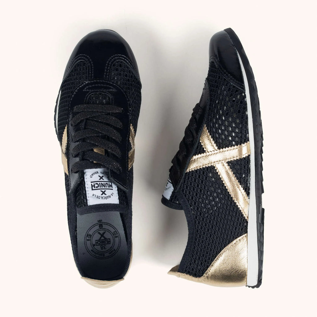 MUNICH Osaka 594: black trainers for women