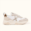 MUNICH WAVE 182: white trainers for women
