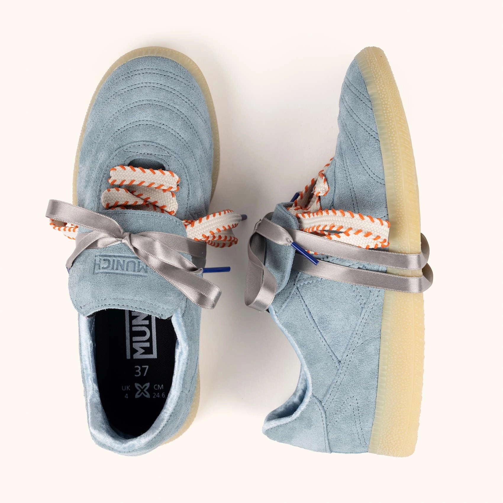 MUNICH Mundial Strada Suede 02: 蓝色 运动鞋 女士