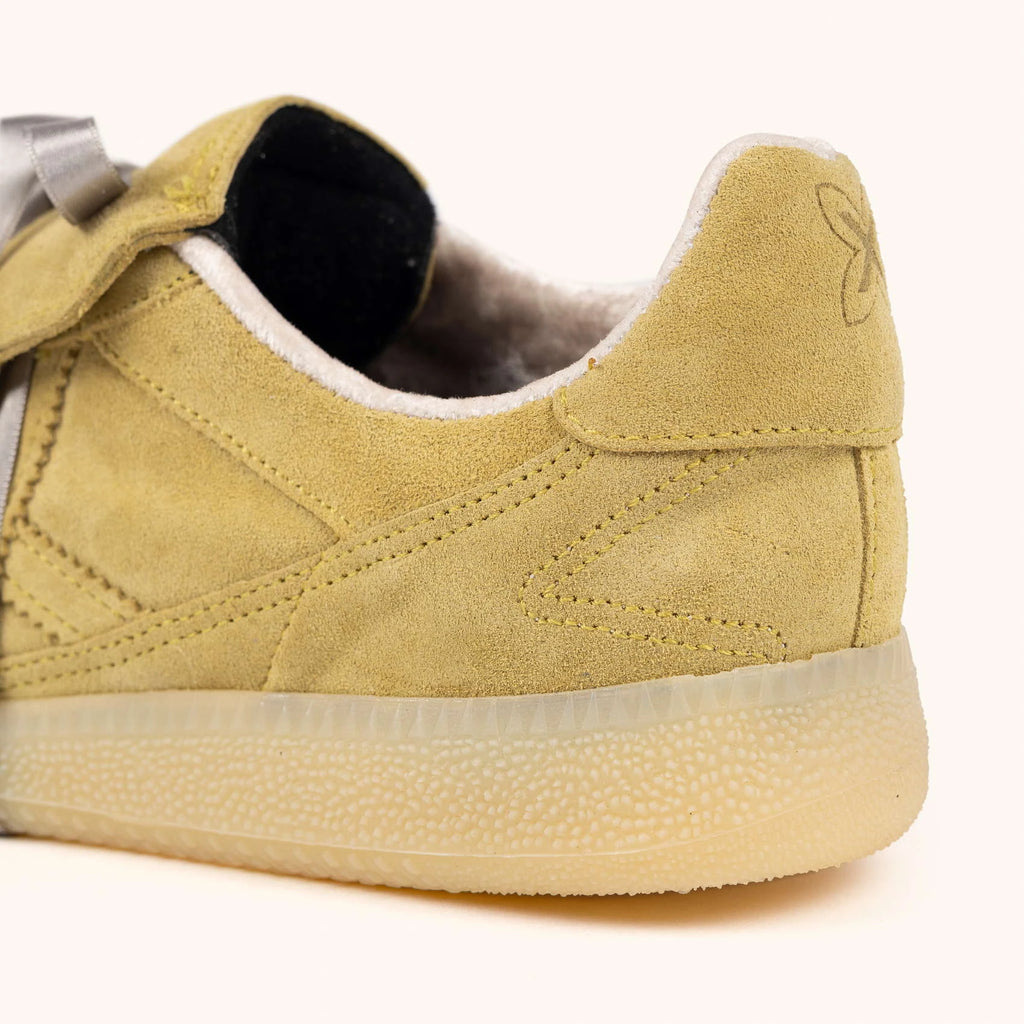 MUNICH Mundial Strada Suede 03: green trainers for women