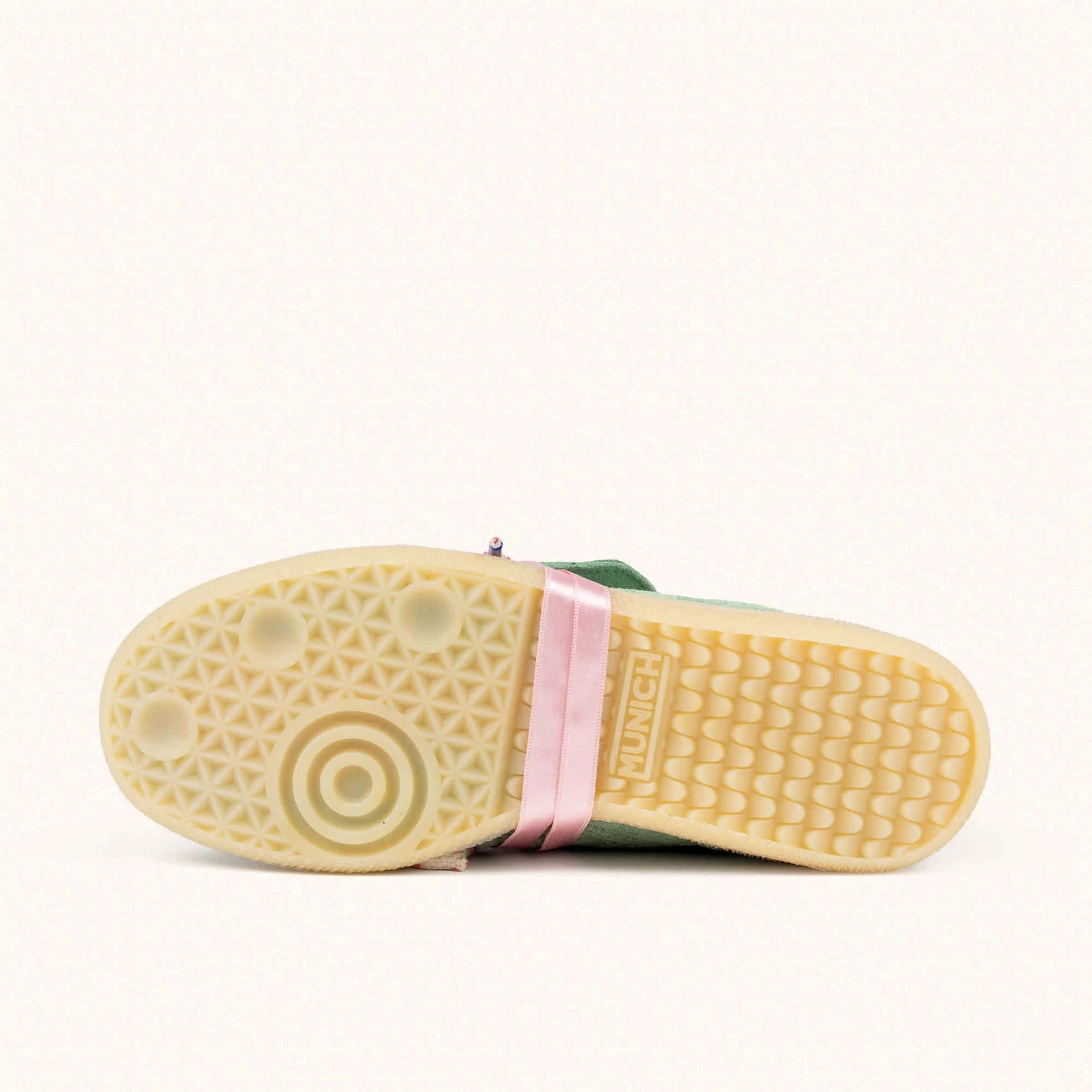 MUNICH Mundial Strada Suede 04: groen sneakers voor dames
