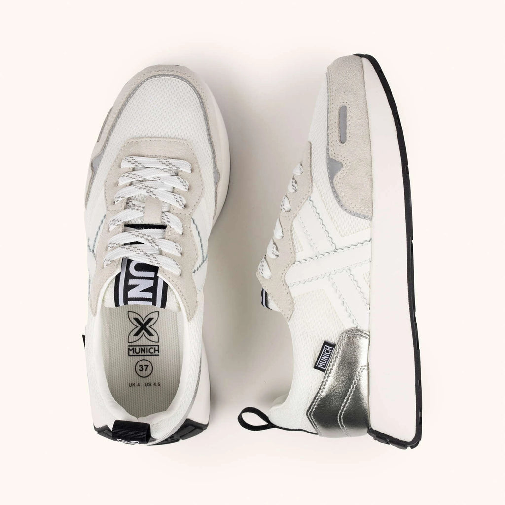 MUNICH Xemine WMN 102: hvid sneakers til kvinder