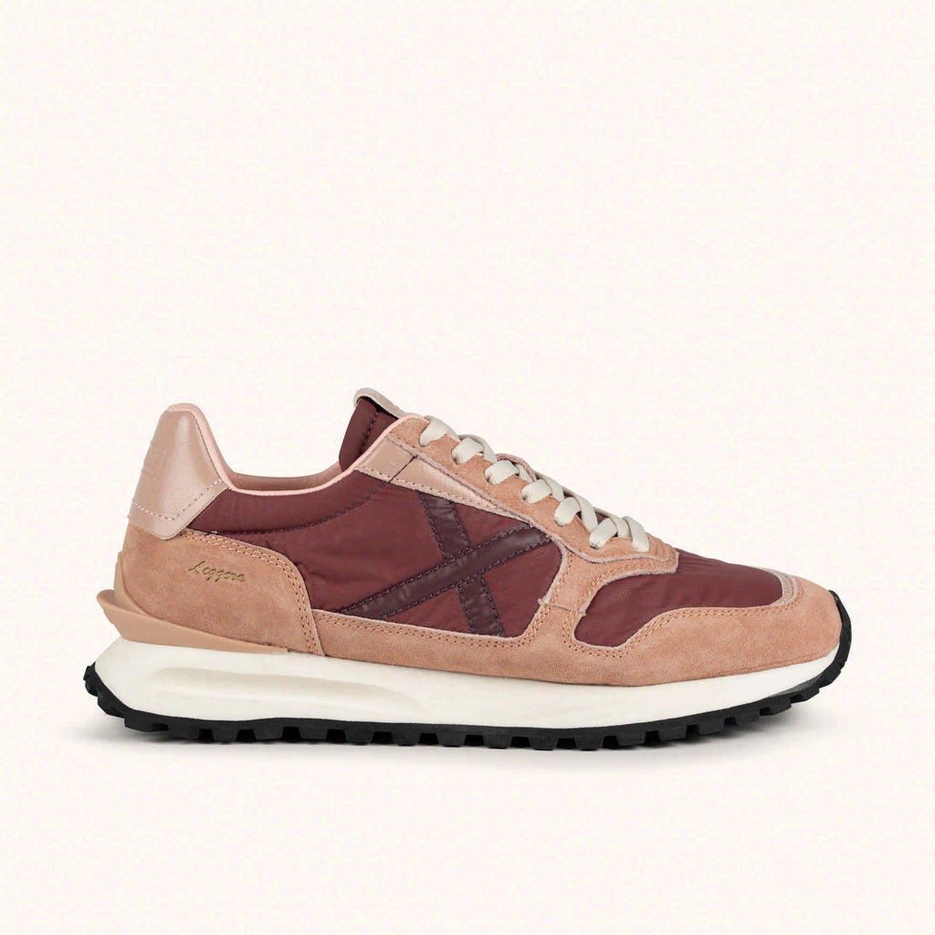 MUNICH Leggera WMN: rood sneakers unisex
