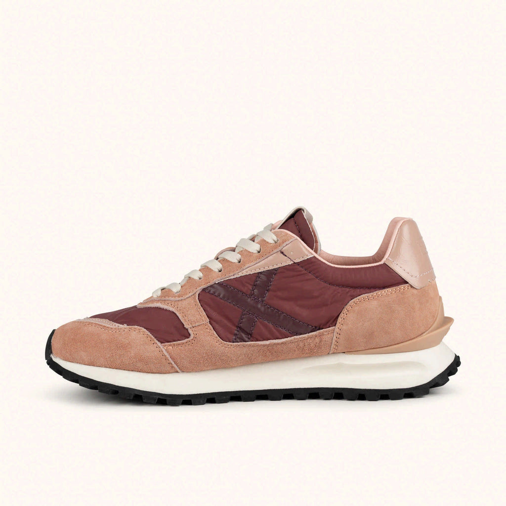 MUNICH Leggera WMN: rood sneakers unisex