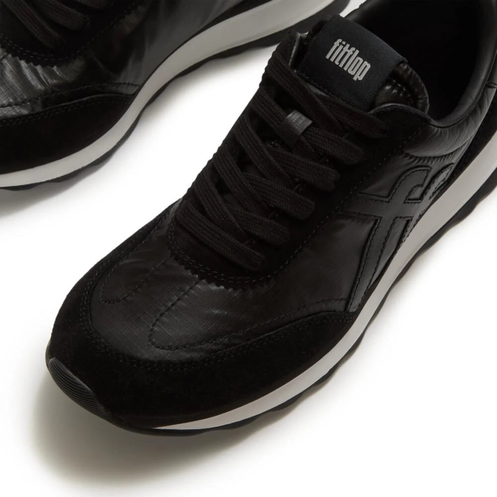 FITFLOP W Retro-q FF Black: ブラック スニーカー レディース