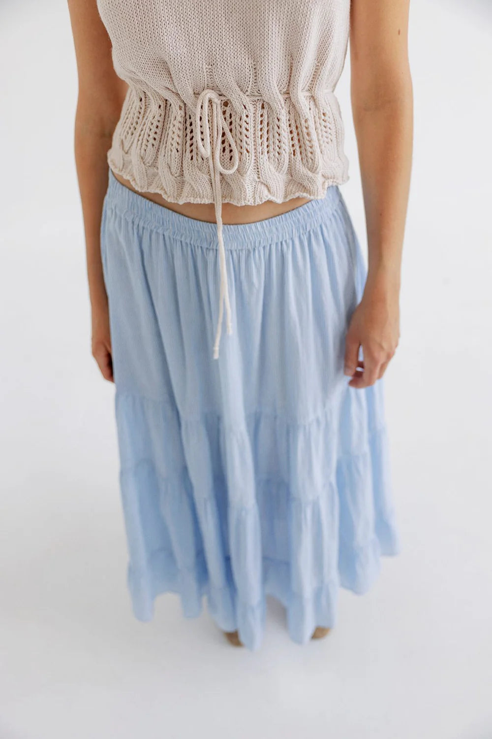 PROJECT AJ117 Cindie 110 KIT: beige skirt for women