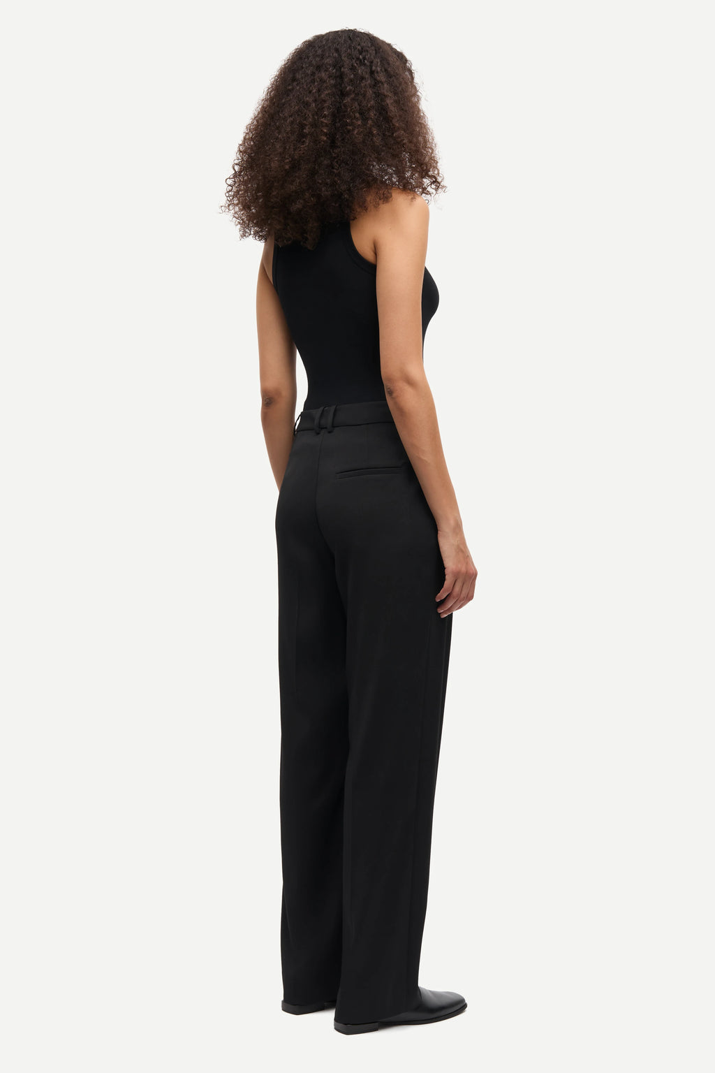 SAMSOE Alexo TANK 7542-PRAW Black: black T-shirt for women