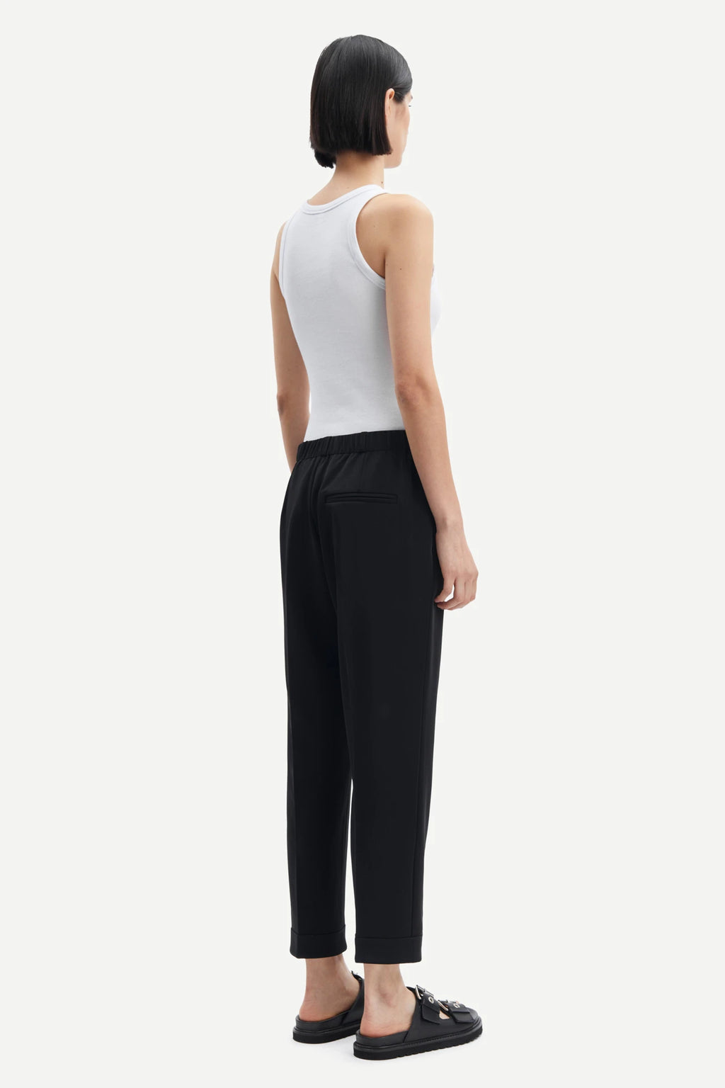 SAMSOE Alexo TANK 7542-PRAW White: weiß T-Shirt für Damen