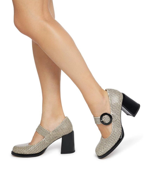 AUDLEY GUAT BEIG: beige shoes for women