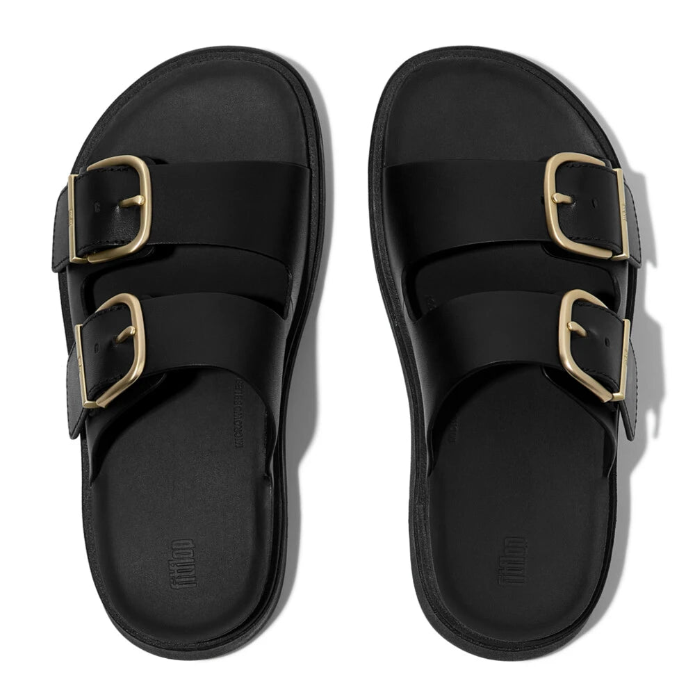 FITFLOP W Gen-ff Buckle Black: ブラック サンダル レディース