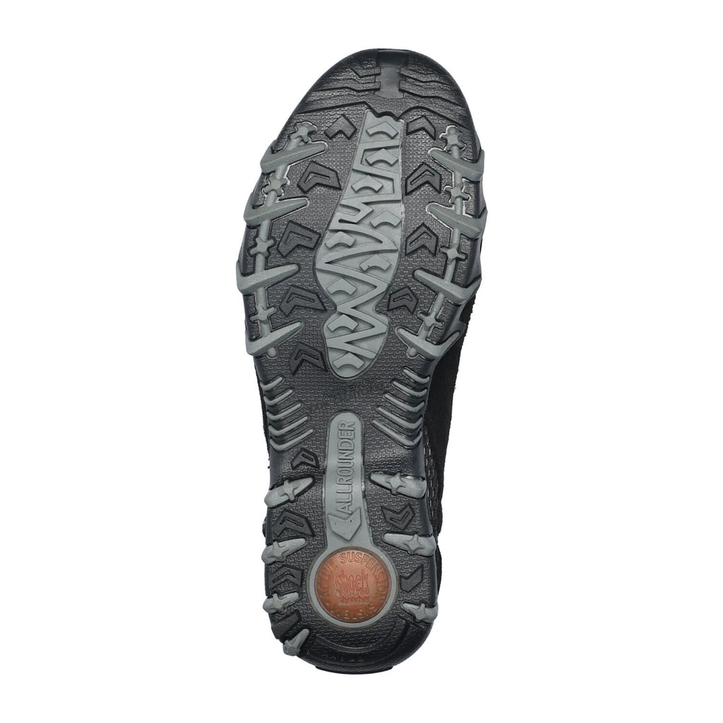 ALLROUNDER NIRO C.suede N 84/O.MESH 84 Black/black: czarny buty dla kobiet