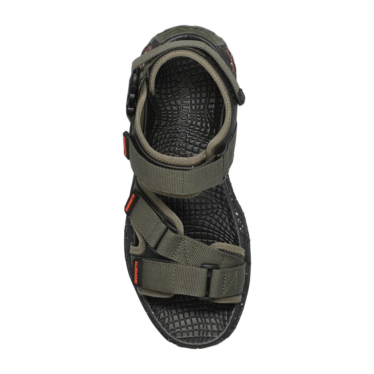 ALLROUNDER Riverside TAPE 66 Olive Night: green sandals for men