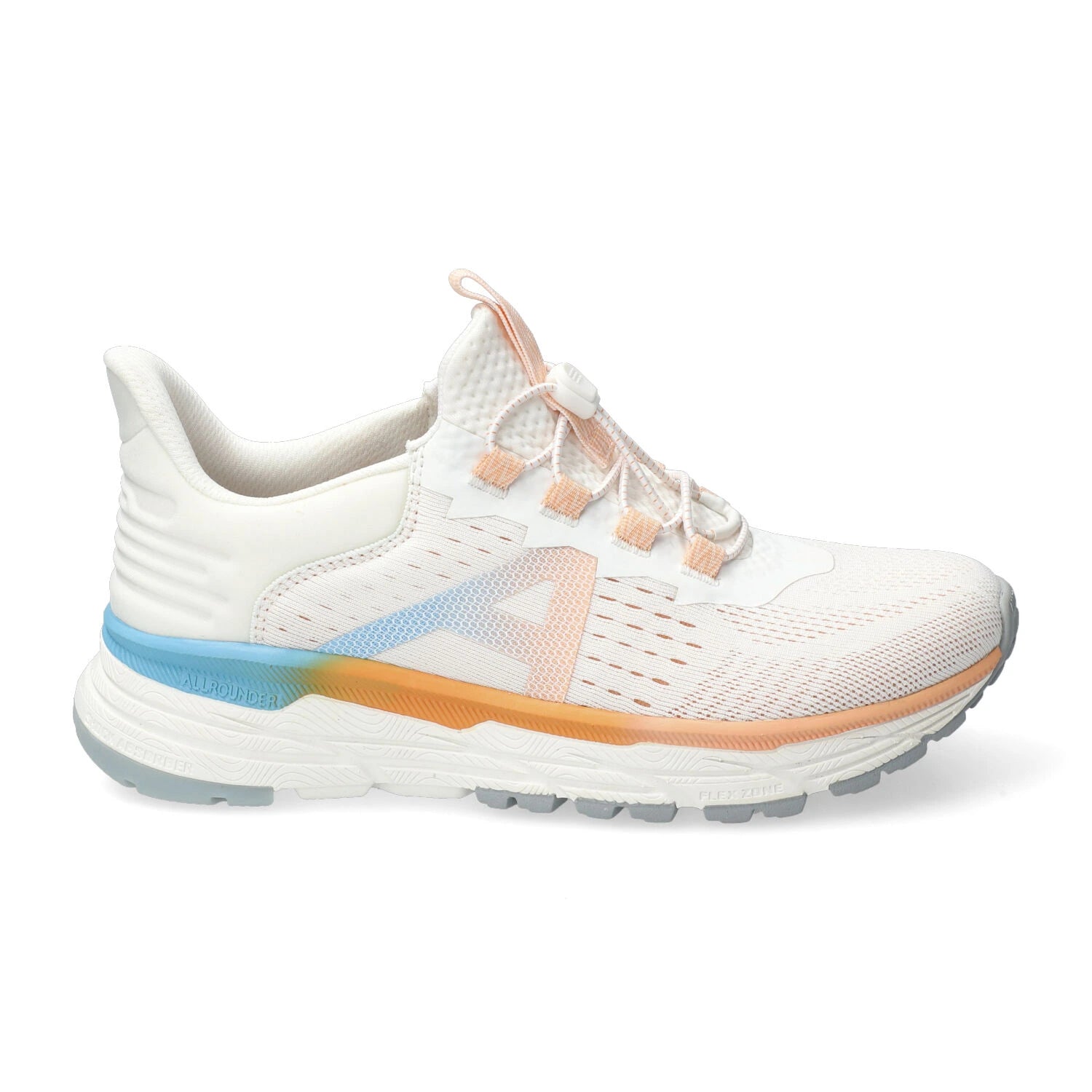ALLROUNDER Terra Eg.mesh 30 Blanc de Blanc: white trainers for women