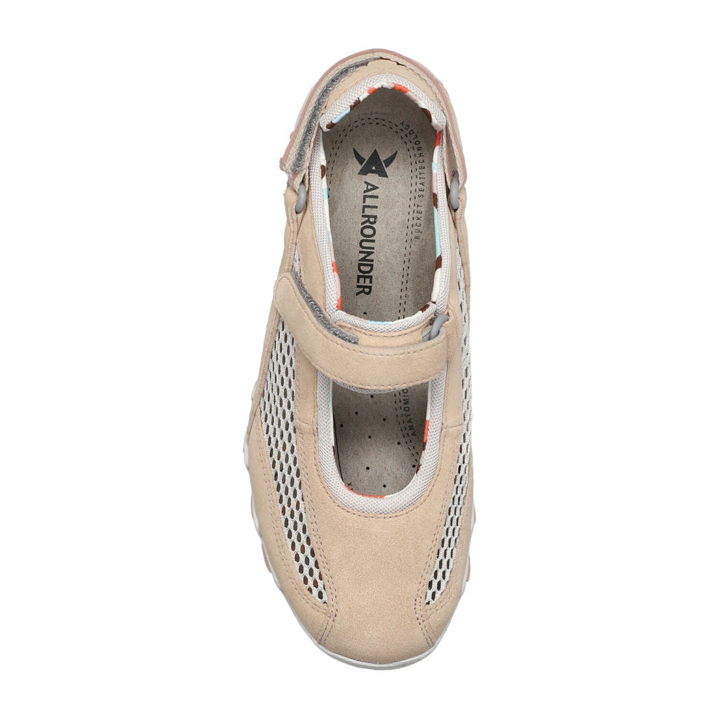 ALLROUNDER NIRO C.suede 12/O.MESH 61 Sahara/nimbus Cloud: beige chaussures pour femme