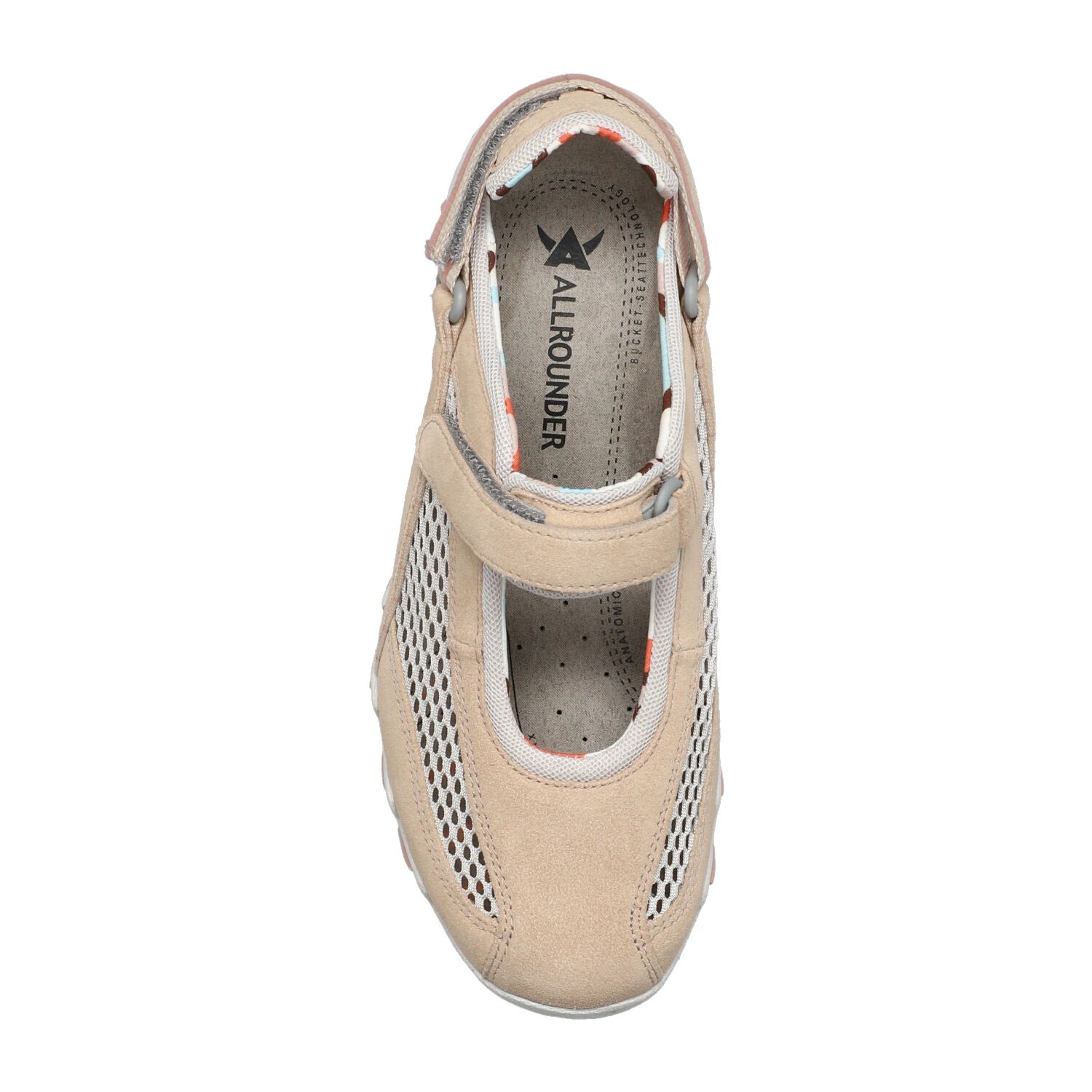 ALLROUNDER NIRO C.suede 12/O.MESH 61 Sahara/nimbus Cloud: beige shoes for women