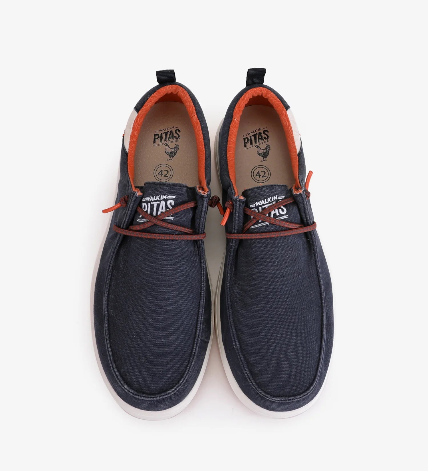 PITAS Biarritz Periscope: blue wallabee for men