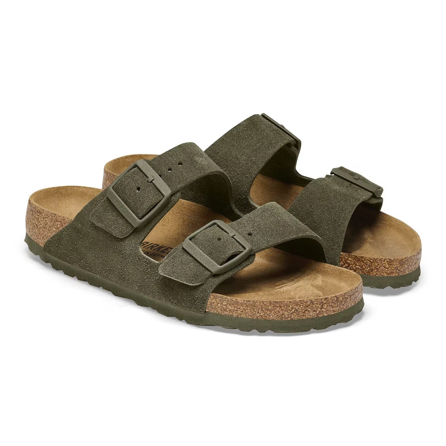BIRKENSTOCK Arizona LEVE Thyme: зелений сандалі унісекс