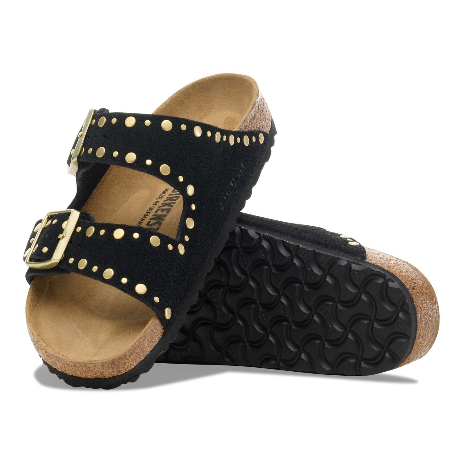 BIRKENSTOCK Arizona Rivet LEVE Black: nero sandali da donna