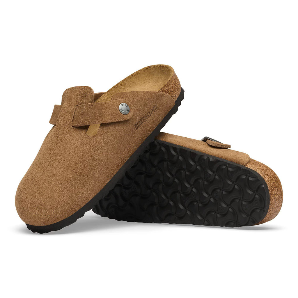 BIRKENSTOCK Boston DARK TEA: marró esclops per a dona