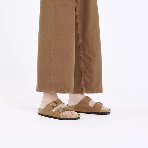 BIRKENSTOCK Arizona LEOI Cognac: коричневий сандалі унісекс