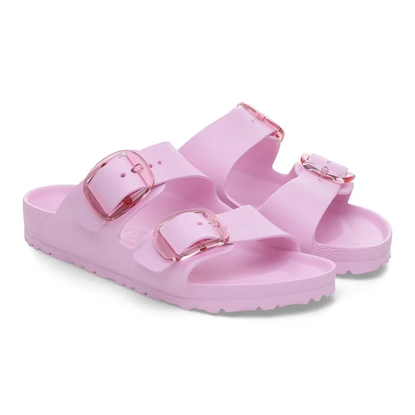 BIRKENSTOCK Arizona BIG Buckle EVA Fondant PINK: pink sandals for women