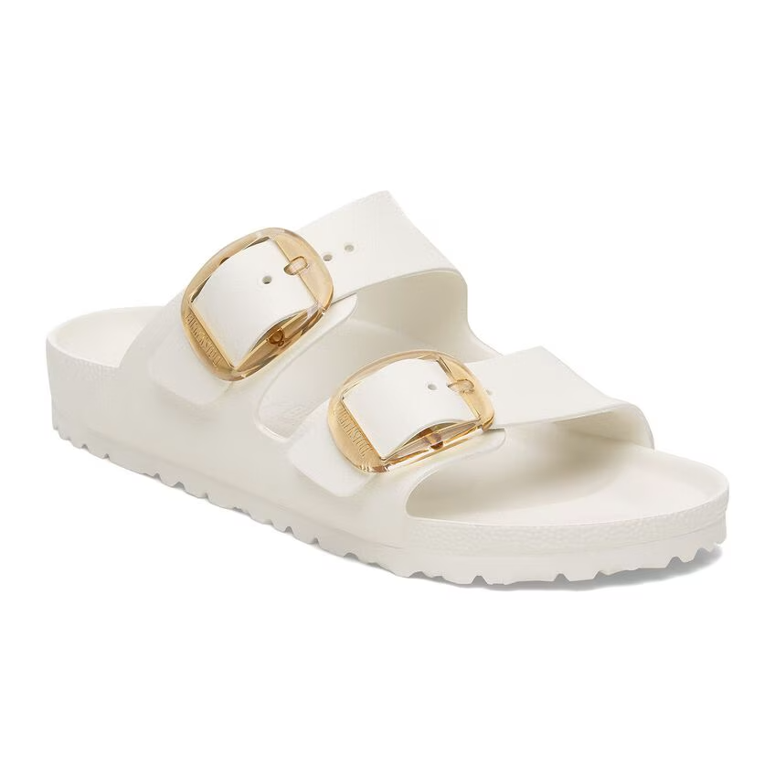 BIRKENSTOCK Arizona BIG Buckle EVA Eggshell: bianco sandali da donna