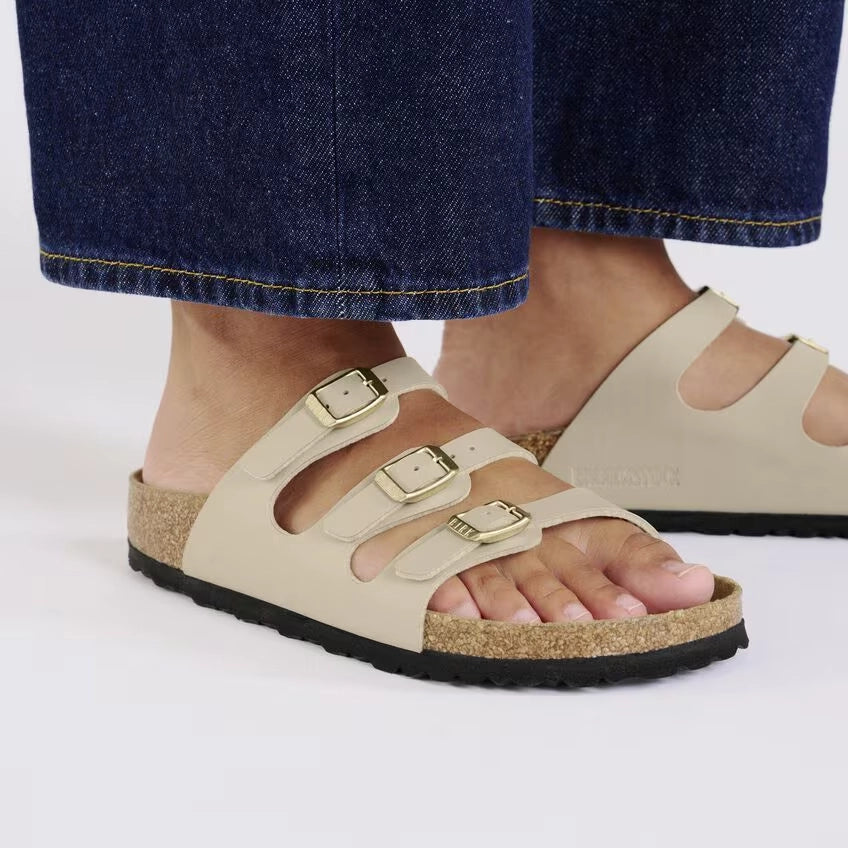 BIRKENSTOCK Florida BF Sandcastle: beix sandàlies per a dona