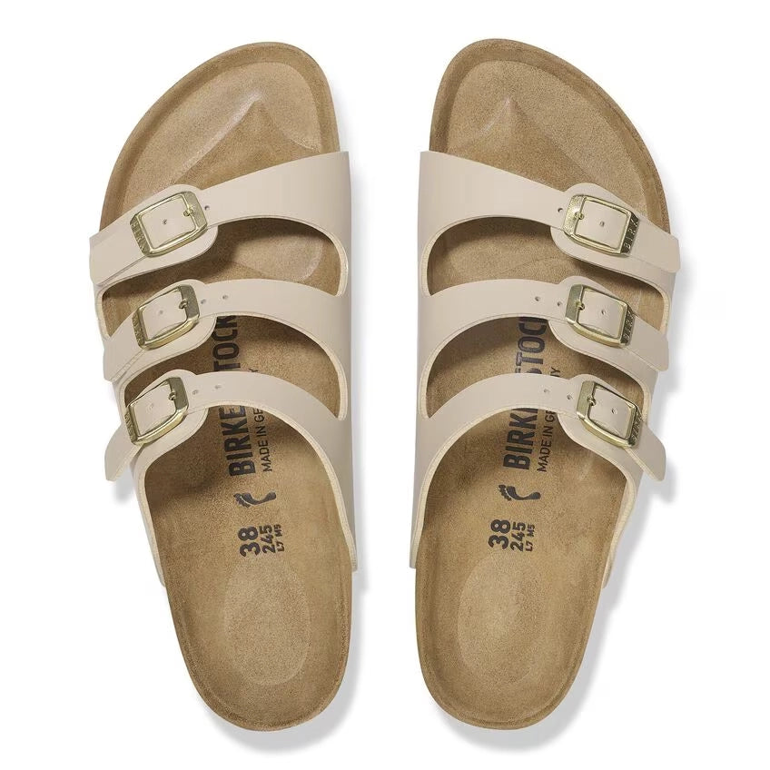 BIRKENSTOCK Florida BF Sandcastle: beix sandàlies per a dona