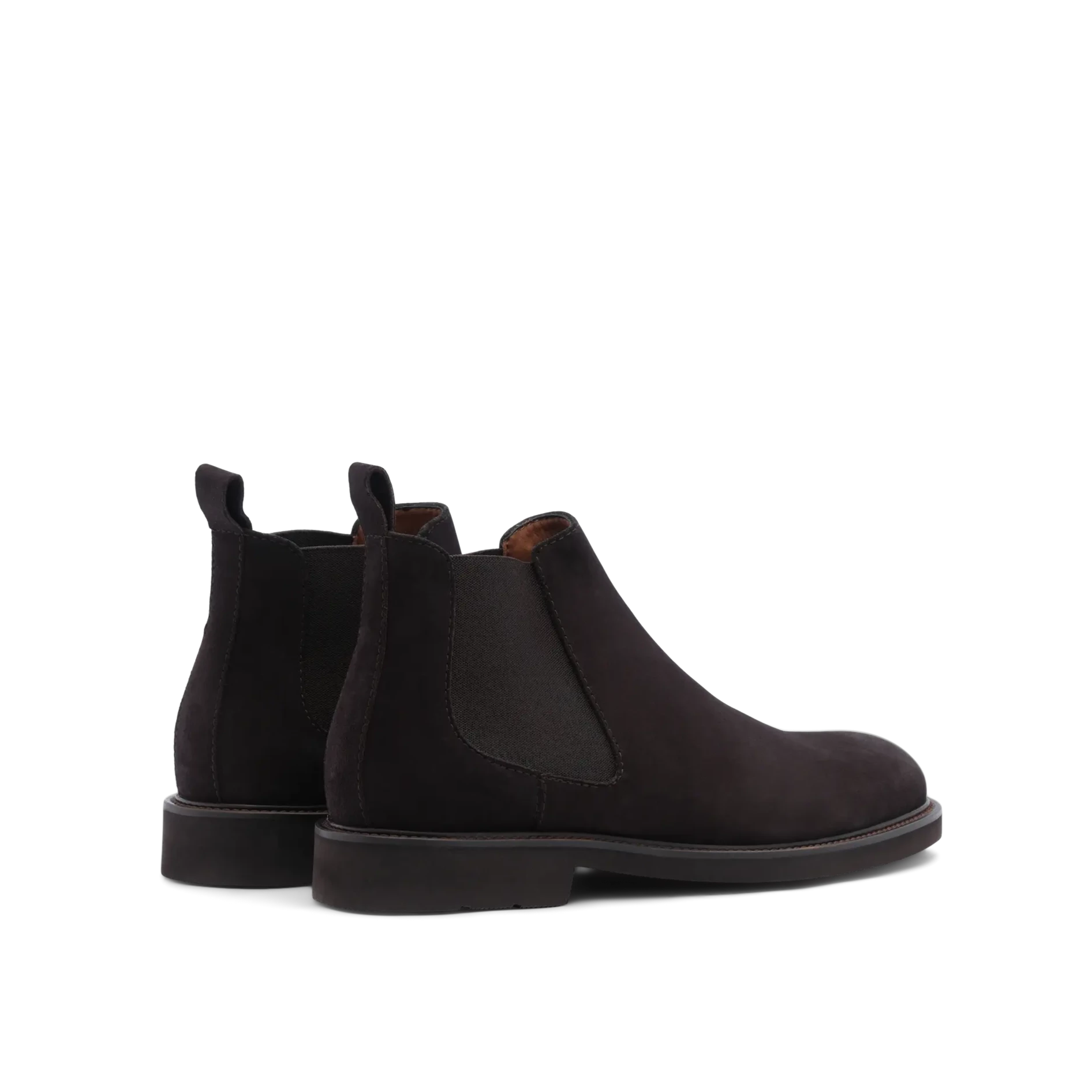 LOTTUSSE Baltimore Buckster MOKA: brown ankle boots for men