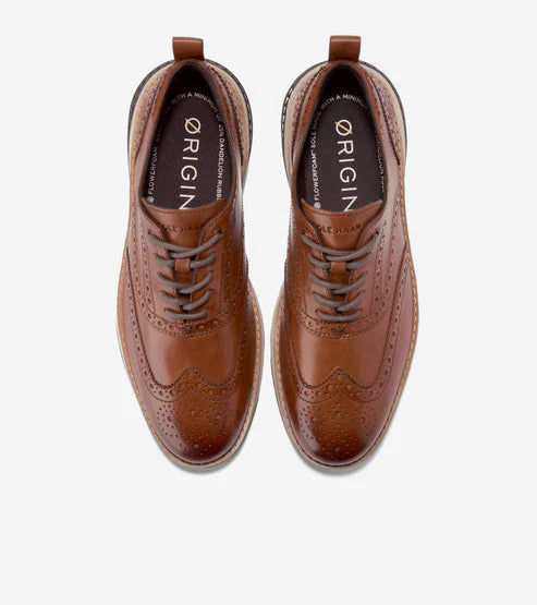 COLE HAAN OG Energyweave Wingtip Oxford: marron baskets pour homme