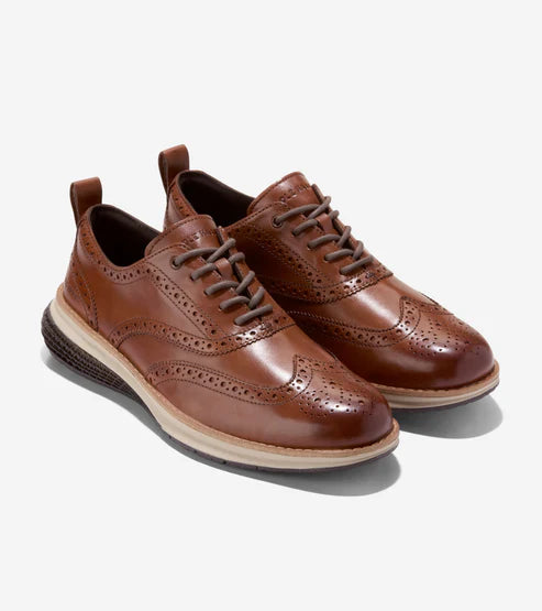 COLE HAAN OG Energyweave Wingtip Oxford: marron baskets pour homme