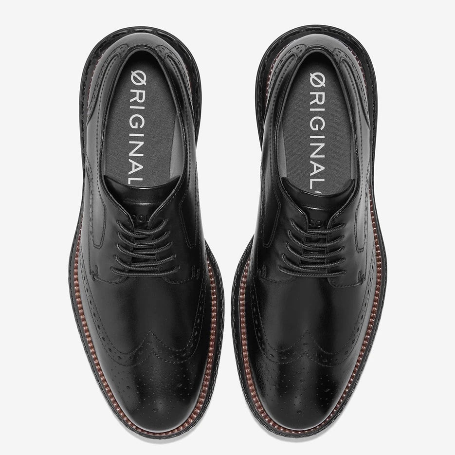 COLE HAAN Original Grand Restructured W Black: negre sabates per a home