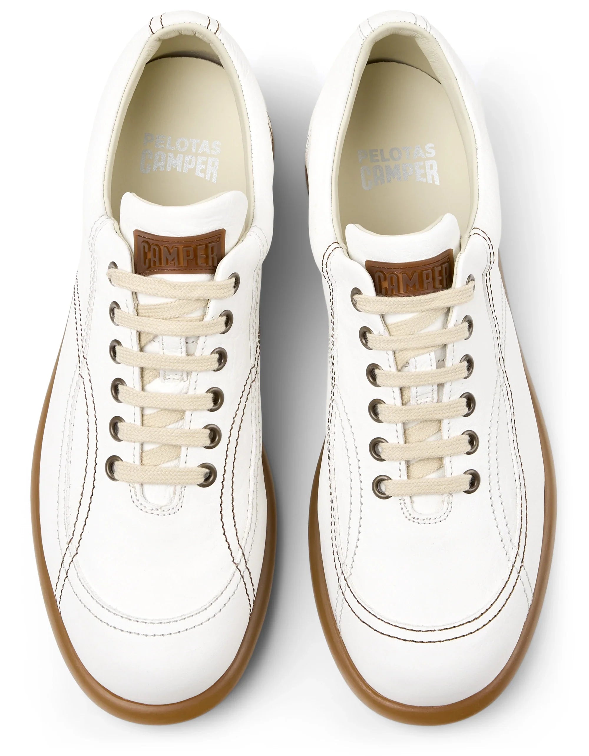 CAMPER Ariel 16235, white shoes for men at Tascón