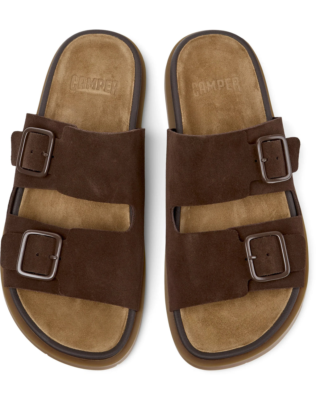 CAMPER Lluc K101091, black sandals for men at Tascón