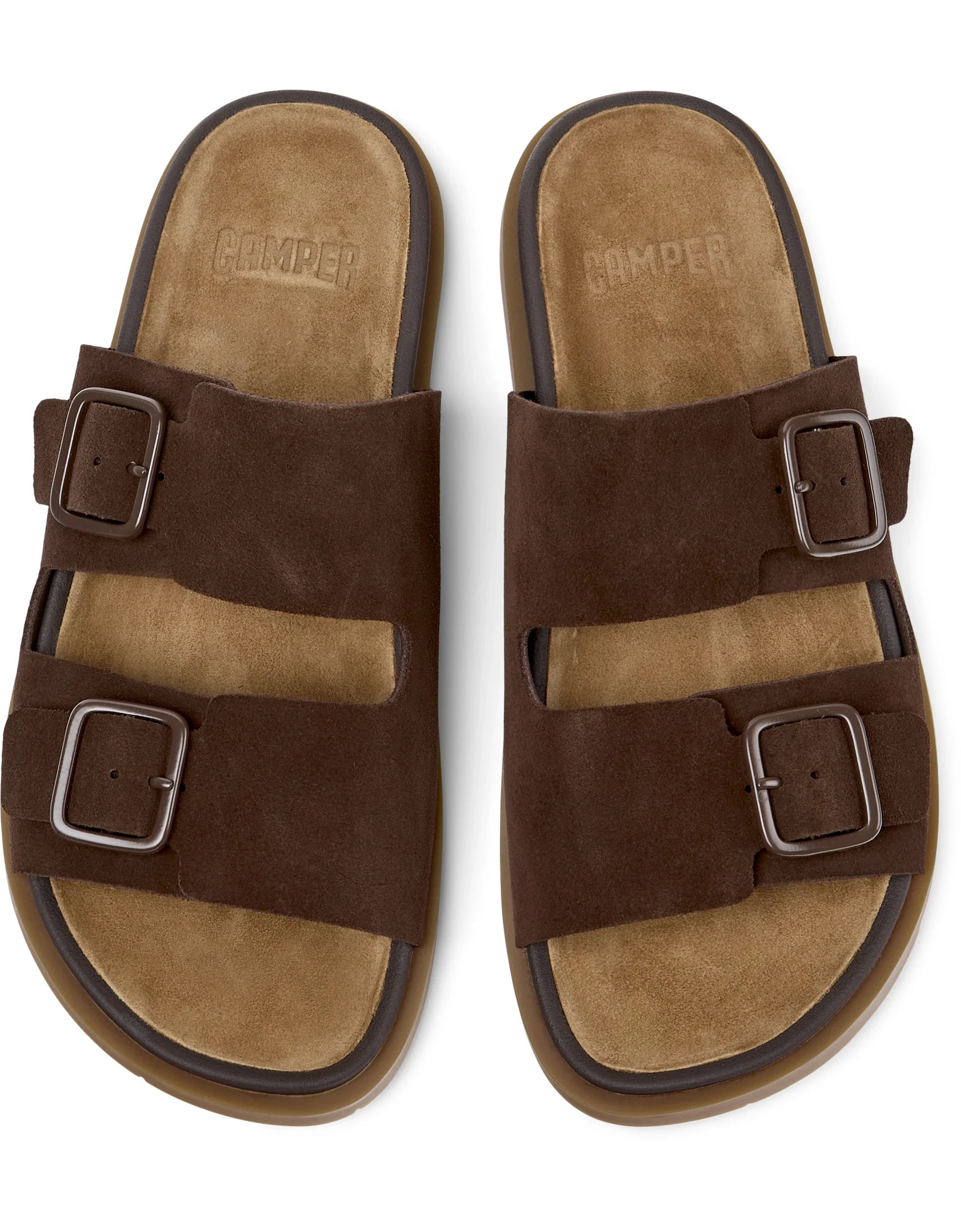 CAMPER Lluc K101091, black sandals for men at Tascón