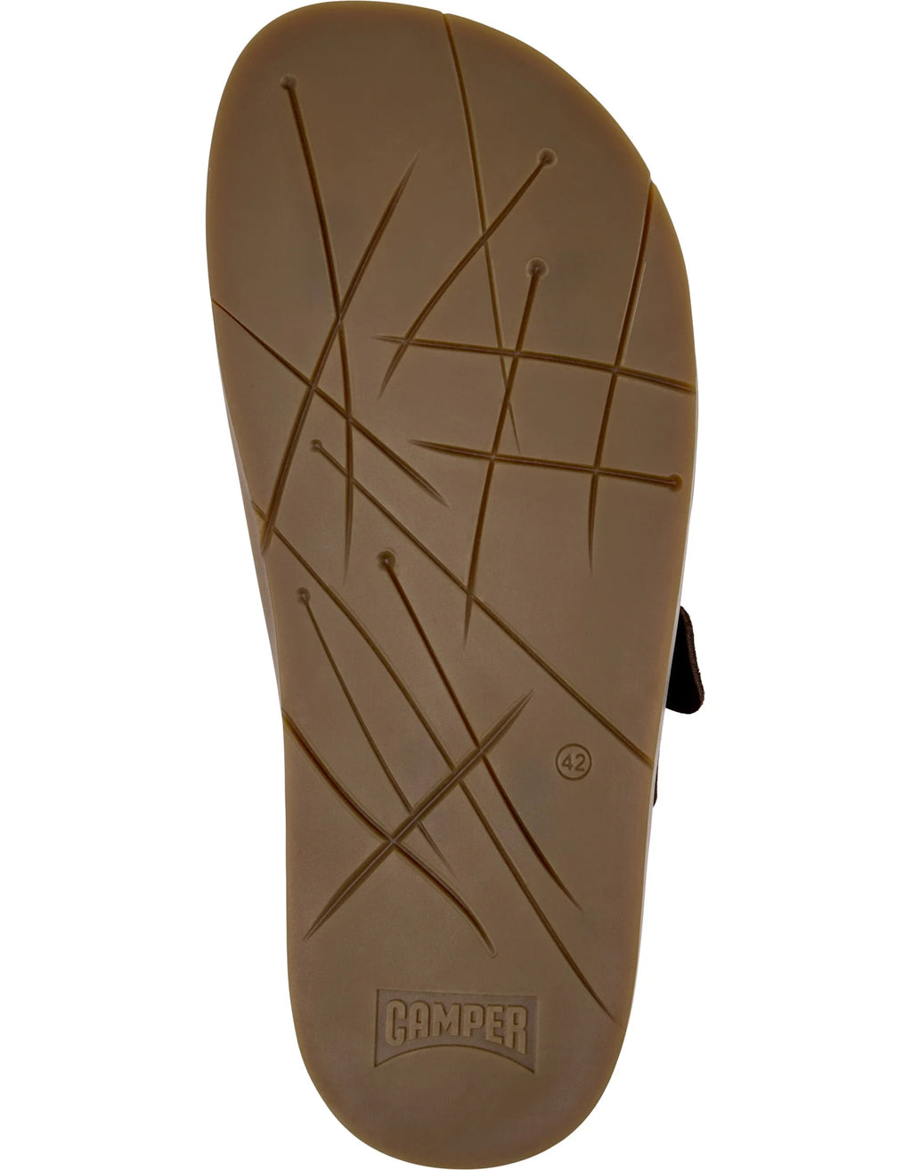 CAMPER Lluc K101091, black sandals for men at Tascón
