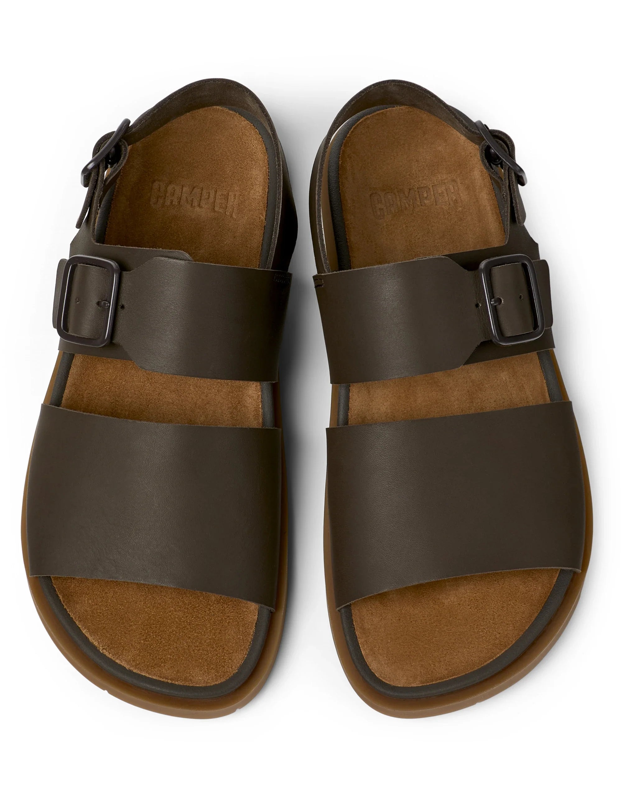 CAMPER Lluc K101092, sandali nero da uomo da Tascón