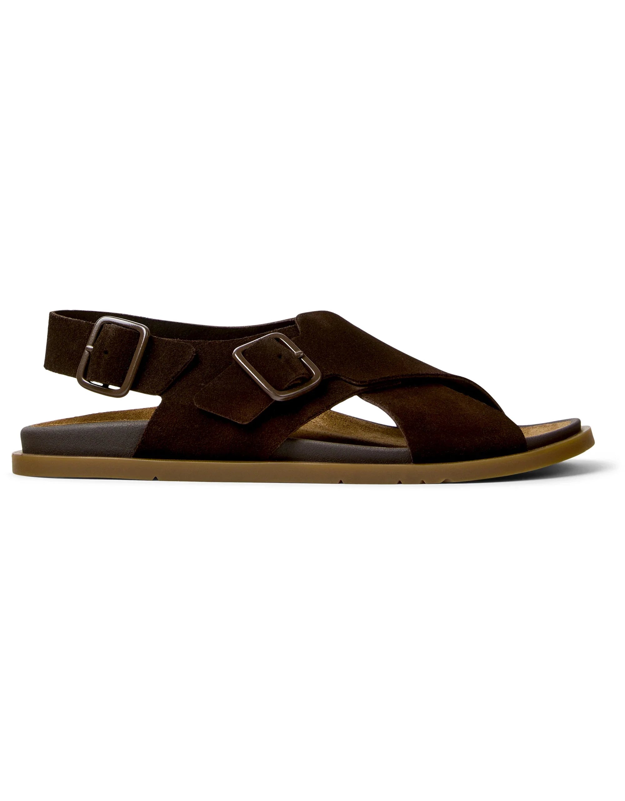 CAMPER Lluc K101093, brown sandals for men at Tascón