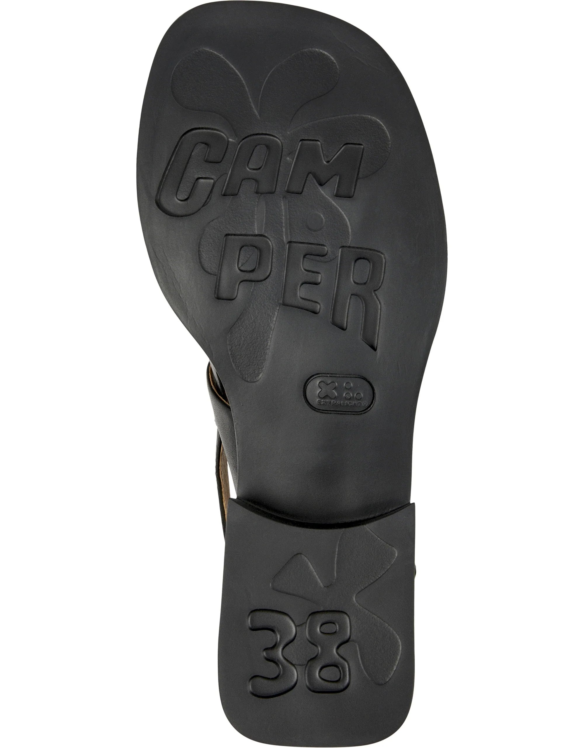 CAMPER Dana K201486, black sandals for women at Tascón