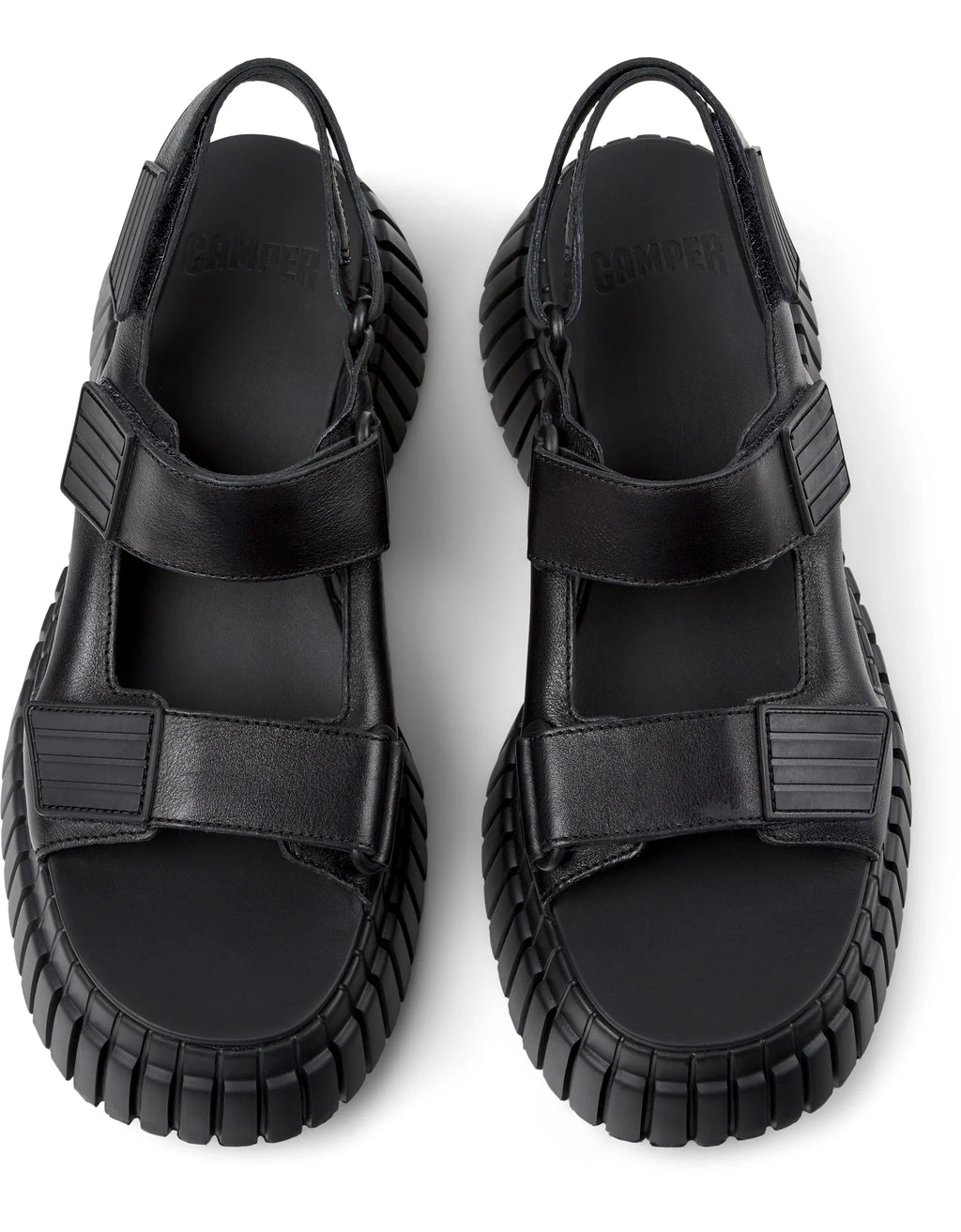 CAMPER PIX Barcelona: black sandals for women