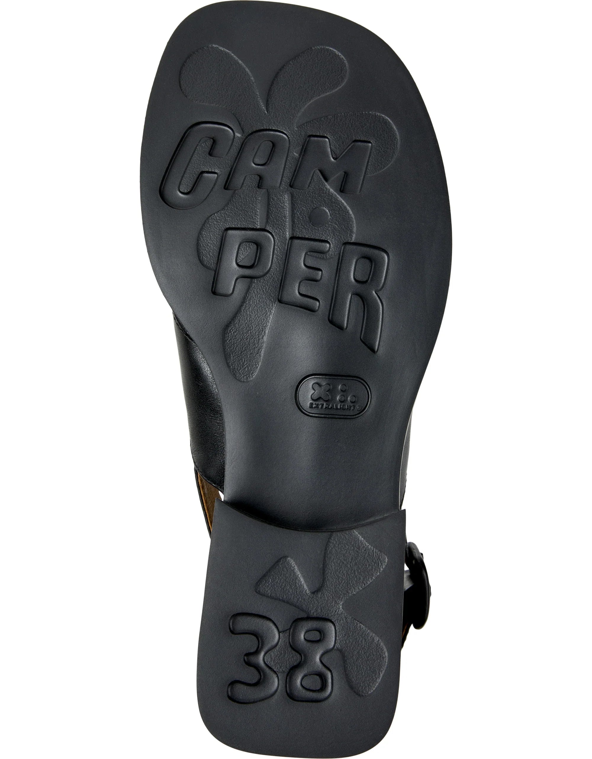 CAMPER Dana K201600, black sandals for women at Tascón