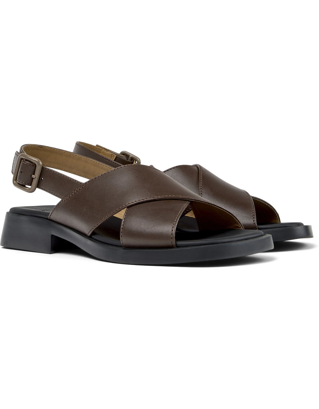 CAMPER Dana K201600, black sandals for women at Tascón