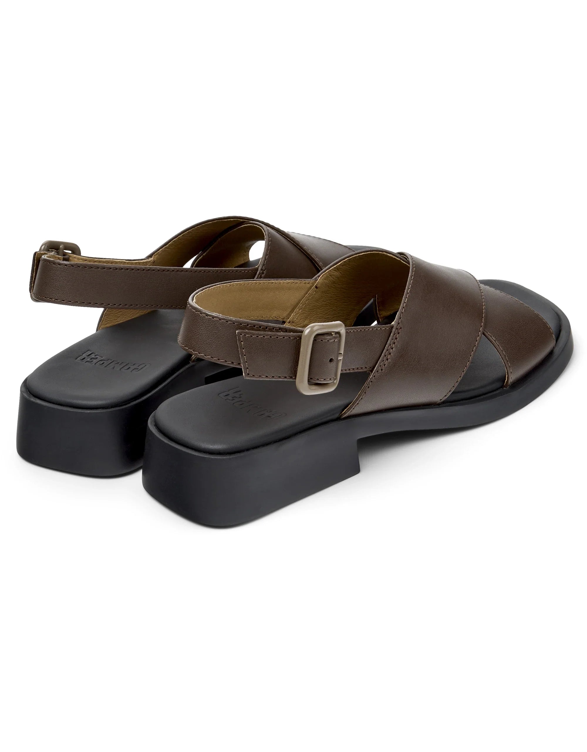 CAMPER Dana K201600, black sandals for women at Tascón