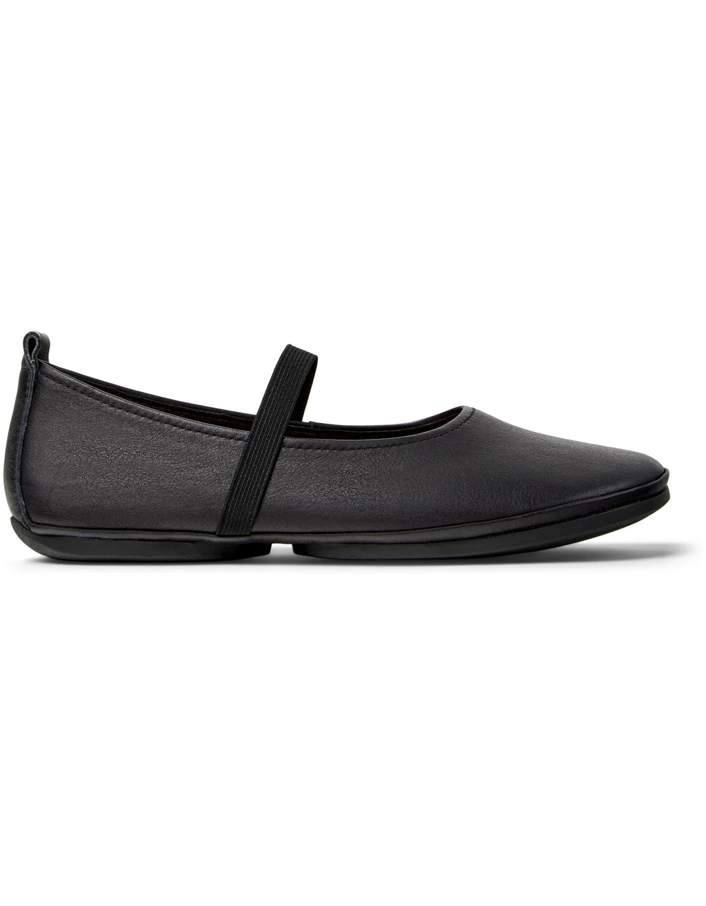 CAMPER Right Nina, black ballet flats for women at Tascón