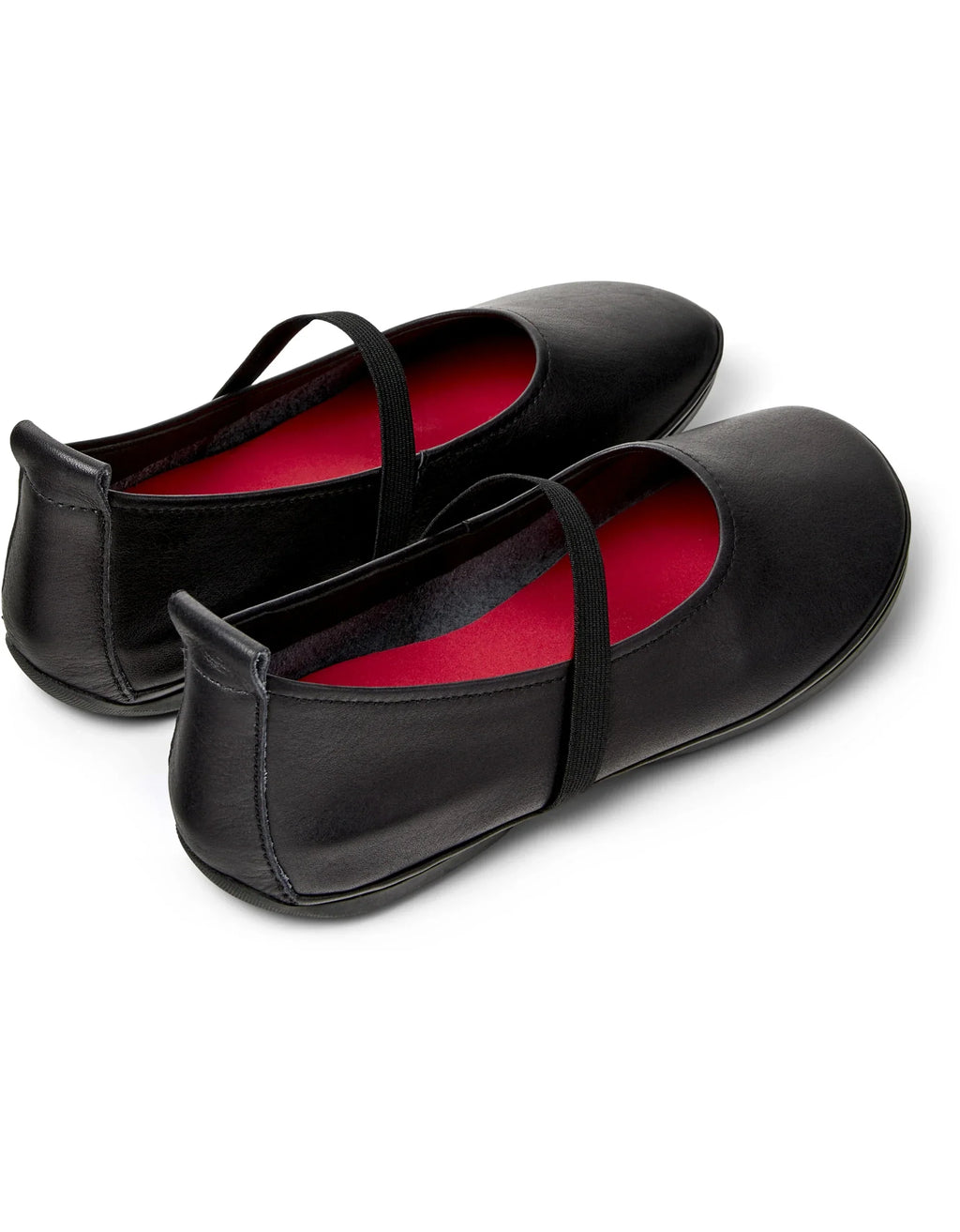 CAMPER Right Nina, black ballet flats for women at Tascón